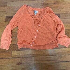 Women's Orange Sweater